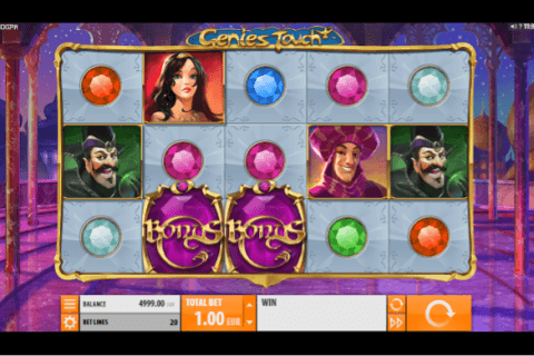 Genies Touch 100 free spins