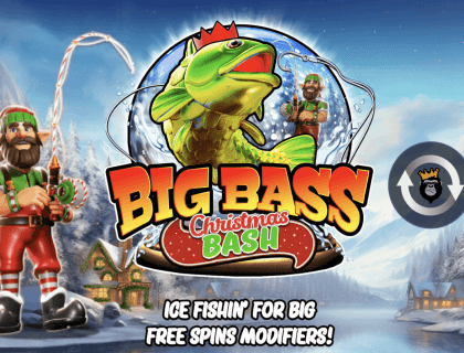 Logo big bass christmas dash reel kingdom 