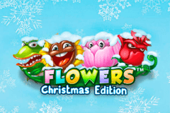Logo flowers christmas edition netent jeu casino 