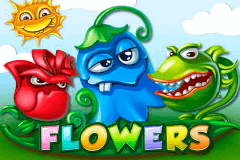 Logo flowers netent jeu casino 