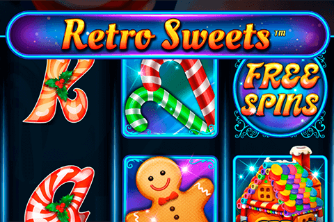 Logo retro sweets retro gaming 