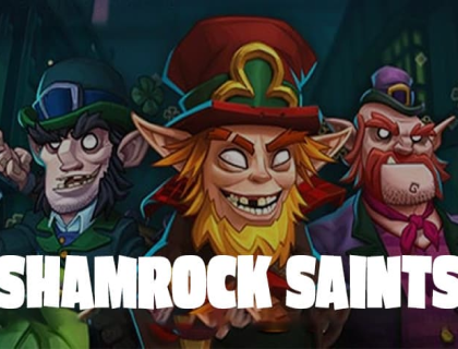 Logo shamrock saints push gaming 