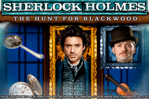 Logo sherlock holmes the hunt for blackwood igt 