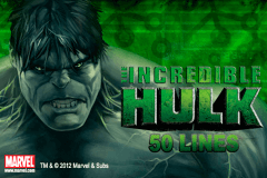 Logo the incredible hulk 50 lines playtech jeu casino 