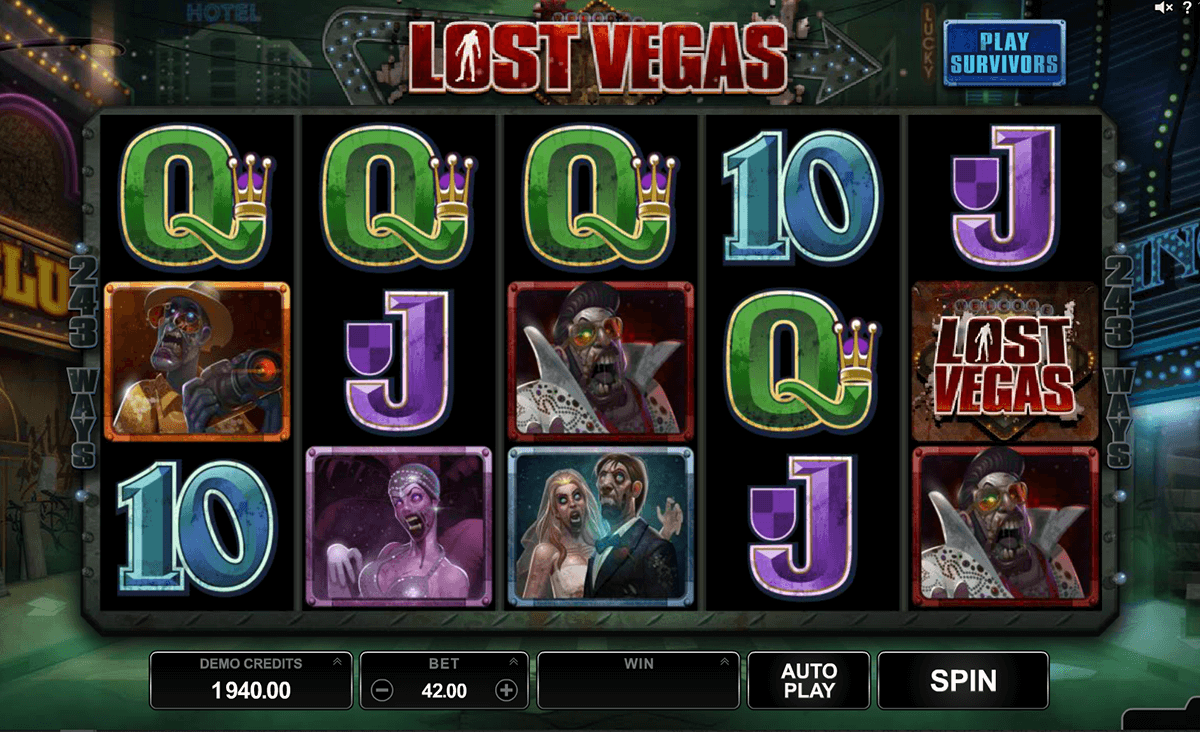 lost vegas microgaming machine a sous 