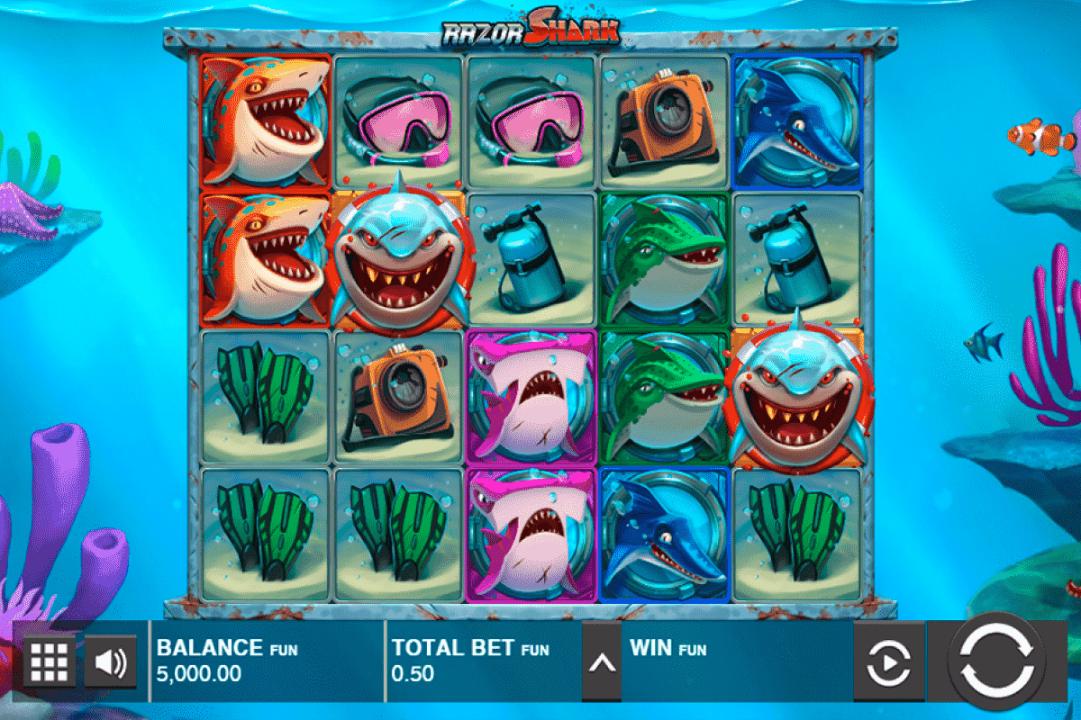 razor shark push gaming 