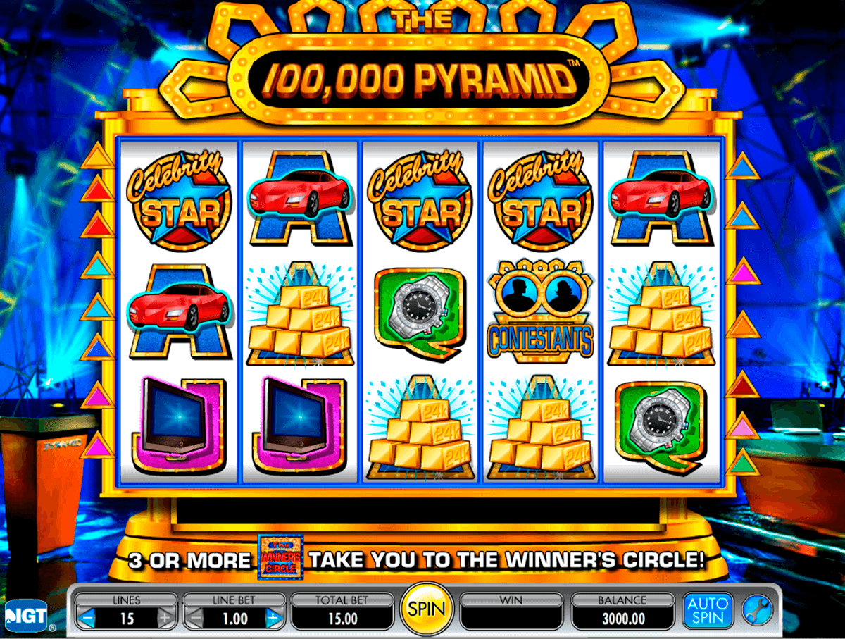 the 100000 pyramid igt machine a sous 